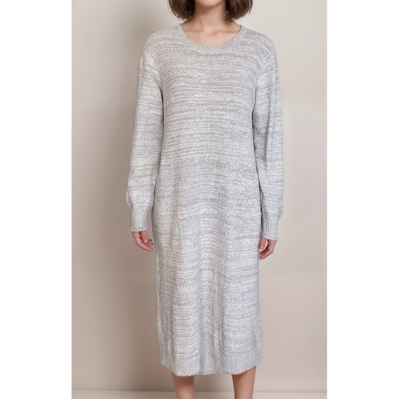 Softies Women's Marshmallow Crew Neck Lounger with Pockets Size S/M Heather Gray - Picture 1 of 8